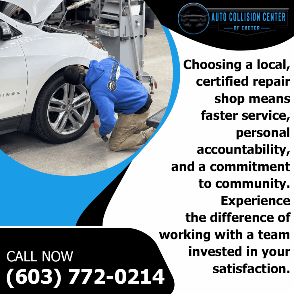 Choosing local certified repair shop
