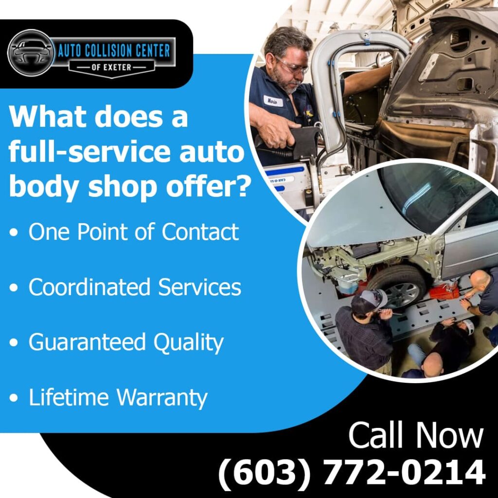 Full-service auto body shop