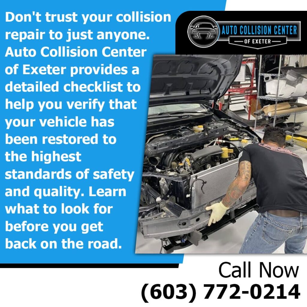 Trusted collision repair
