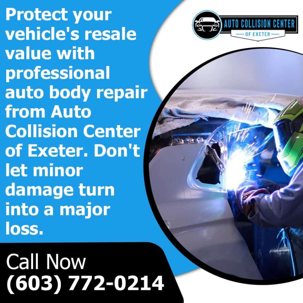 professional auto body repair from Auto Collision Center of Exeter