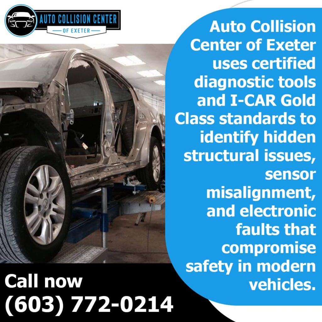 Signs That Your Car Needs Professional Collision Repair 1 certified diagnostic tools and I-CAR Gold Class standards