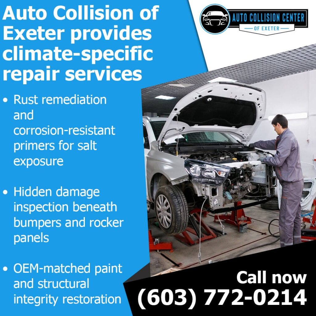 How Car Body Repair Fixes Common Winter Damage in New Hampshire 2 climate-specific repair services