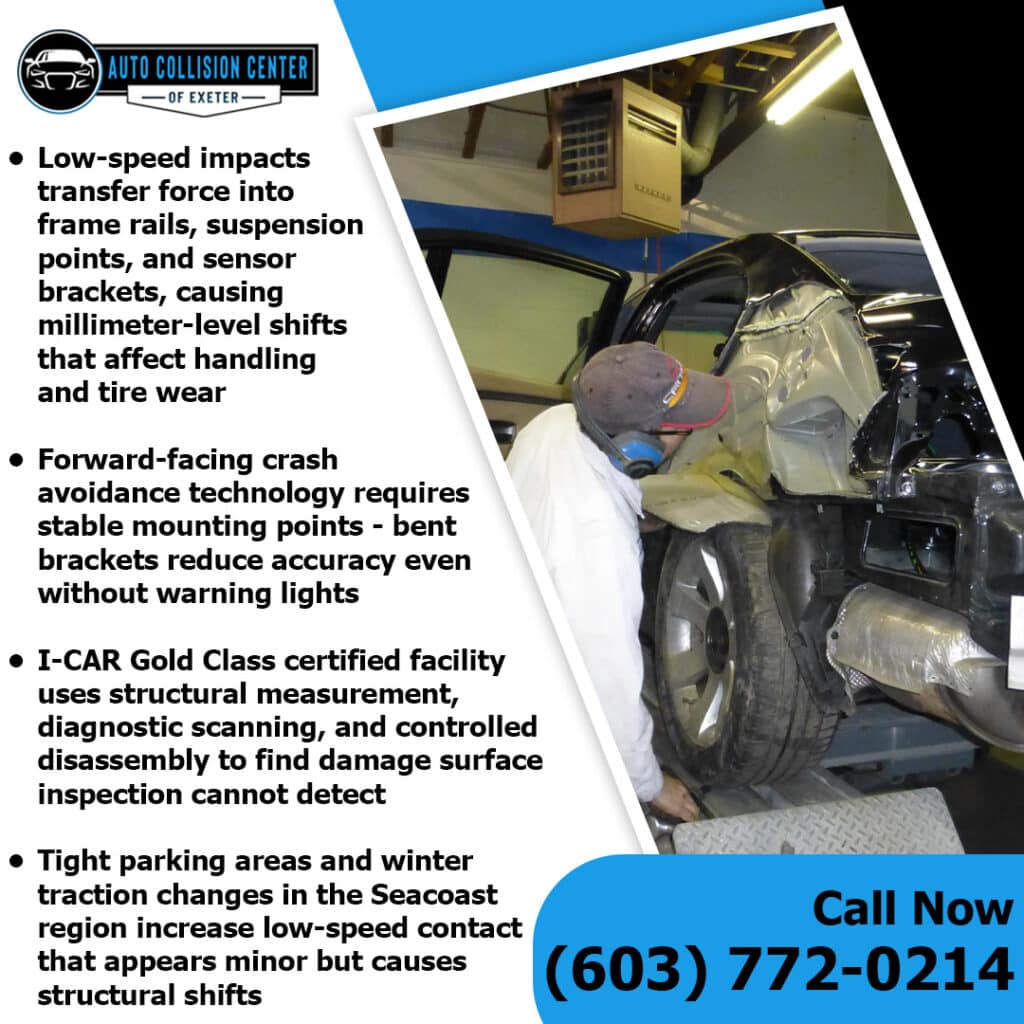 Why Minor Collisions Can Cause Major Structural Problems 2 Effects of low-speed collision